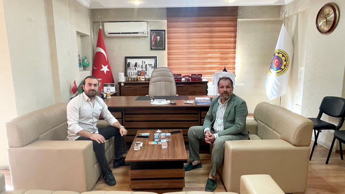 Avukat Sayın Semih Adıgüzel Ziraat Odamıza Nezaket Ziyaretinde Bulundu Kendisine Teşekkür Ediyorum.
<a href="/semihADIGZEL/">Semih ADIGÜZEL</a> <a href="/semsibayraktar/">Şemsi Bayraktar</a>