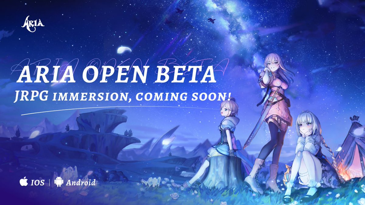 💡  AriaAI 1st mobile game Open Beta is coming! 💡

Coming ▶️ This Friday, Sept 19 – 08:00 UTC

⭐️ 1st Month Airdrop ⭐️
12,916,666 $ARIA tokens distributed based on in-game behavior 

🚨 IMPORTANT 🚨
1⃣ All Players ->  Use ARIA Adventure PASS to unlock your account access (if you
