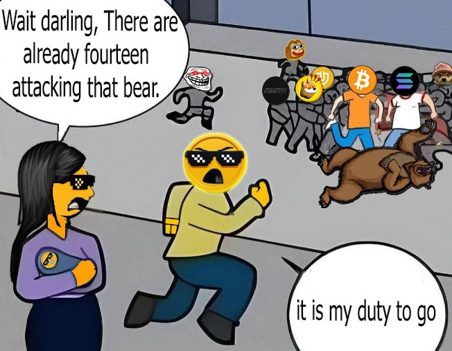 Sourabhdevarush's tweet image. Yes.  And its just memecoin 
There are only two coins currently in bonk eco deserves 1 bn
Useless and just memecoin 

Bcos the narrative and community 
@thememecoincult