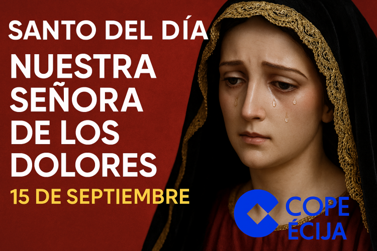 🎙️ SANTO DEL DÍA – 15 DE SEPTIEMBRE Nuestra Señora de los Dolores.
Hoy la Iglesia conmemora a Nuestra Señora de los Dolores, una de las advocaciones más conmovedoras de la Virgen María. 
#ecija #Santoral #SantoDelDia #andalucia #españa #latinoamerica
youtube.com/watch?v=GVf6vX…