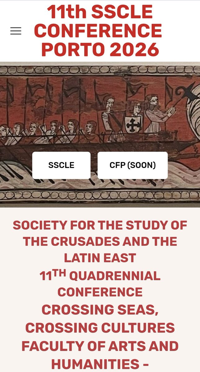 Opening of the Call for Papers for the 11th <a href="/latineast/">SSCLE</a> Conference in Porto.
…conference-porto-2026.mozellosite.com