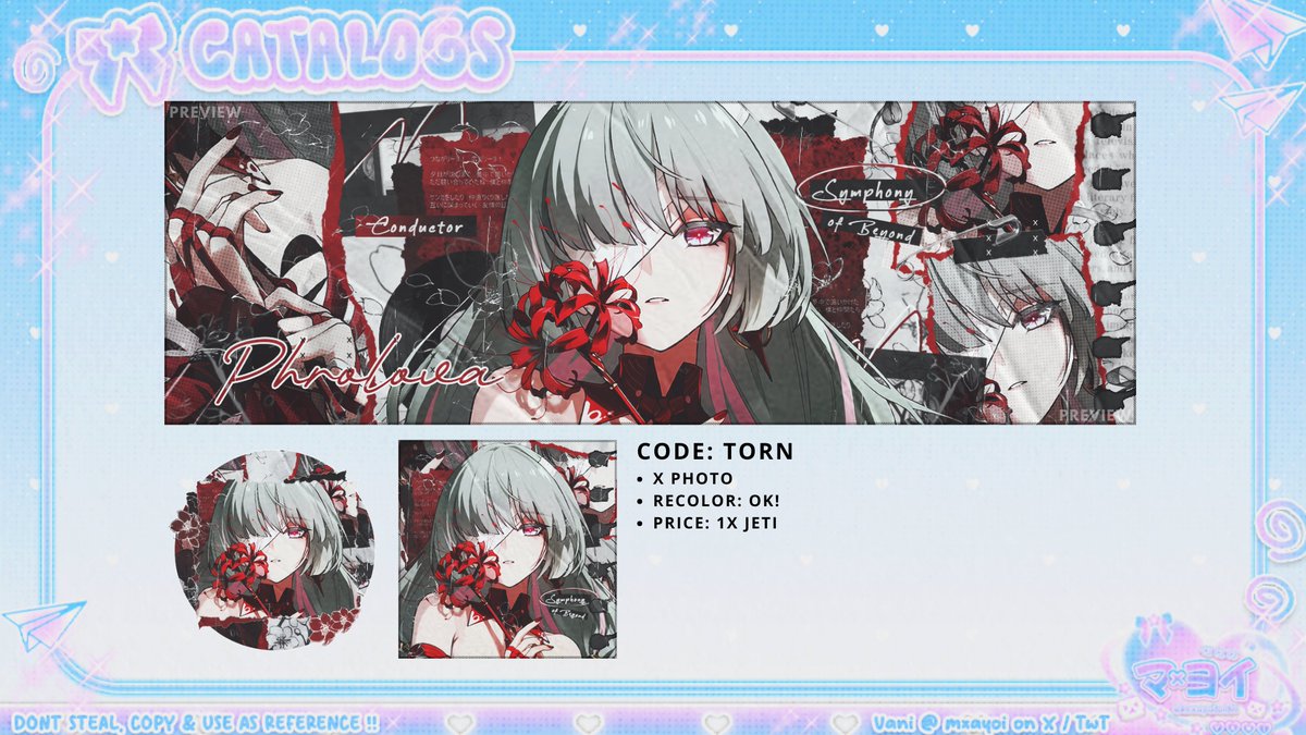 mxayoi's tweet image. 🫧  OSPEK LAGIII💙
[ Help RT pls, ty ]

Haii, ayow kenalan &amp;amp; bantu ospek 1 anakku ini (๑•ᴗ•๑) Kmarin dh terank trs jd skrg brojol yg non-bright. Ini versi lain katalog lamaku yg "BLOOM" xixi

Klo ada yg krg aman boleh DM, yg mo mutualan jg bole~ Maaci &amp;gt;__&amp;lt;✧

#zonaba #zonauang