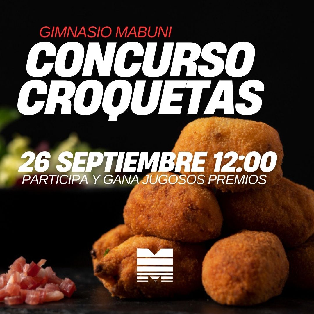 Ven y participa en nuestro concurso culinario de croquetas. Tenemos jugosos premios para las mejores.