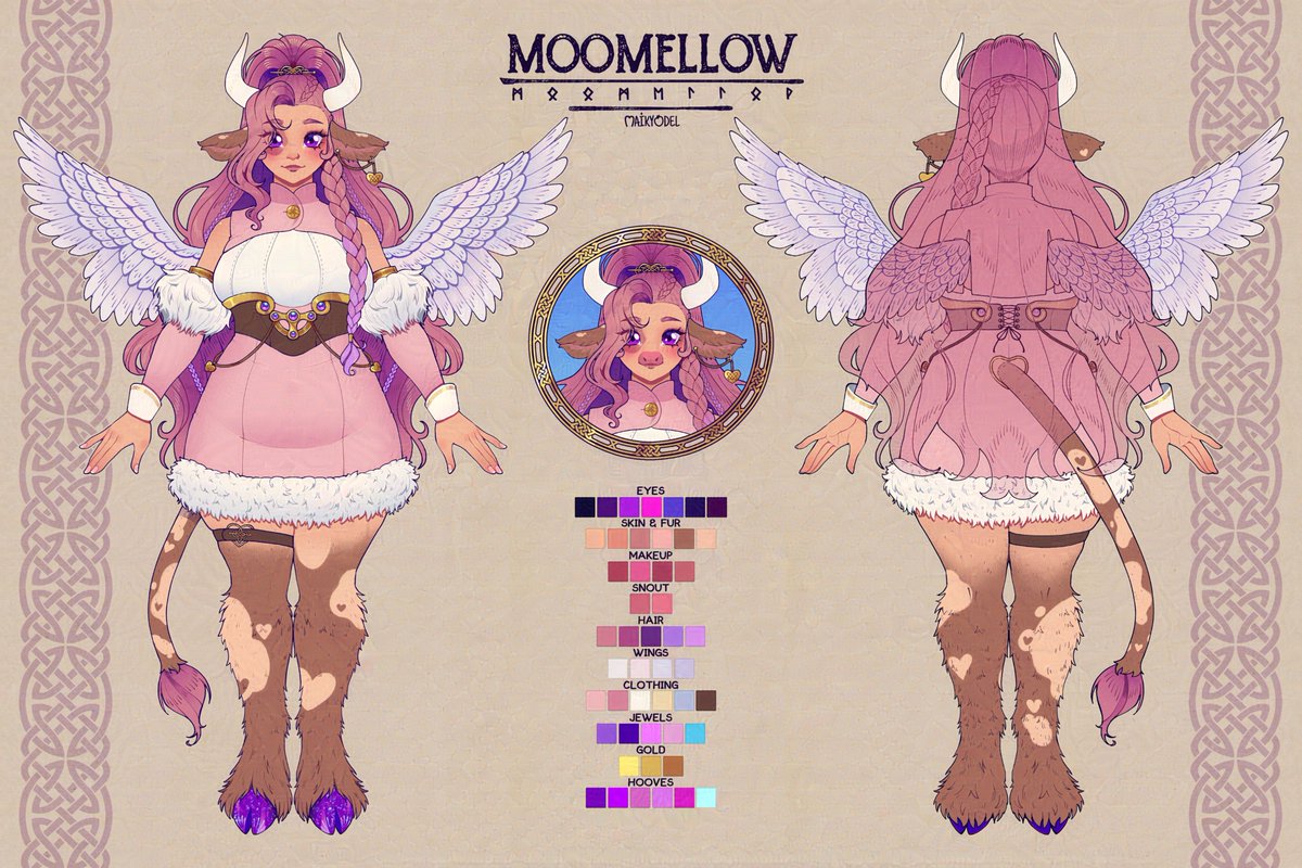 Moomellow 🐮⚔️🪽 tweet media