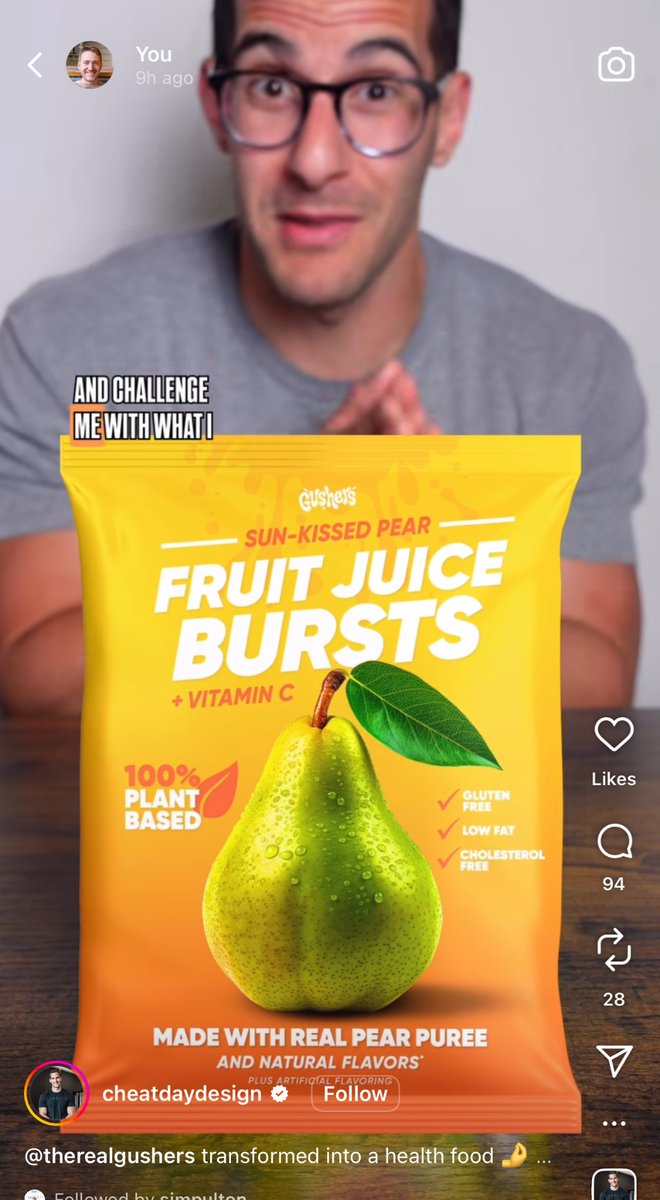 Marc Grabanski (@1marc) on Twitter photo This dude step-by-step rebrands gushers into a health food that could fit on the shelves at Whole Foods easily 😅 This dude step-by-step rebrands gushers into a health food that could fit on the shelves at Whole Foods easily 😅