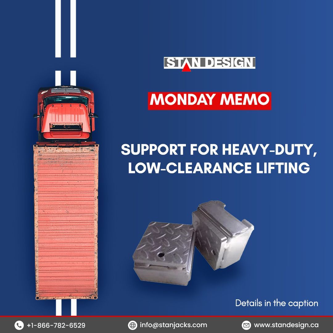 standesignca's tweet image. Mechanics &amp;amp; repair pros - meet the Model 12720 from #standesign

🧱 Low-profile lifting pad (pair)
✅ Anti-slip diamond plate
✅ Fits J12000H, J15000H, J18000H

📩 DM to upgrade your lift setup!

#designedtolift #pneumaticjacks #pitjacks #hydraulicjacks #stanjacks