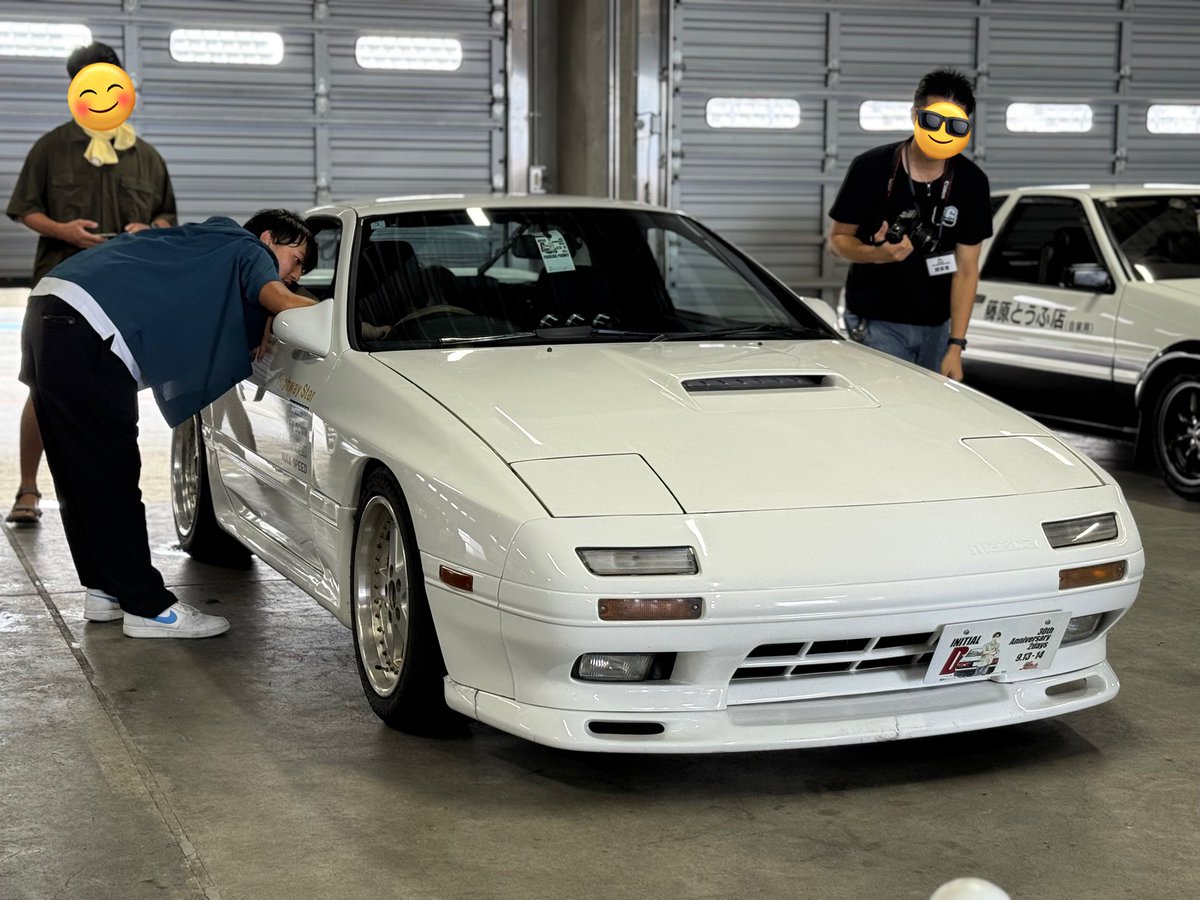 HiRO@9/13ピット展示 9/14頭文字P (@RX7thTrigger) / X