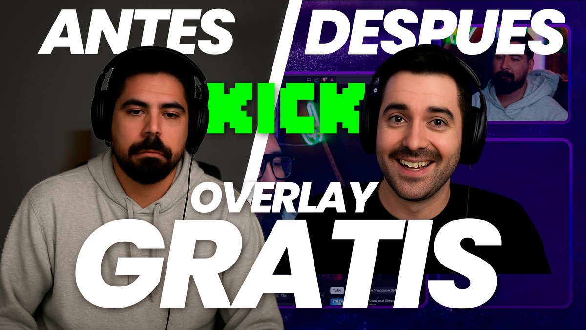 ¡Ya está disponible! 🔥 He creado un PACK COMPLETO de overlays animados para KICK.
100% personalizable con StreamElements y OBS.
🎬En mi nuevo video te enseño a instalar y configurar todo. 👉
youtube.com/watch?v=_PIzcE…
<a href="/KickEspanol/">KICK Español</a> <a href="/KickHispano/">KICK HISPANO</a> 
#Kick #Overlay