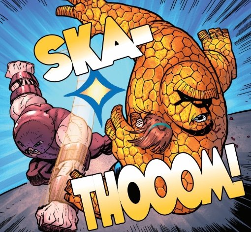 "Mornin' to you too, chump."