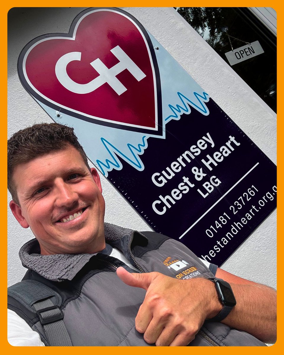 Two big reasons to smile today! 😁

Olly has had some fantastic news – Guernsey Chest and Heart LBG have confirmed they’d like to continue working with him for another 12 months! We’re thrilled to keep collaborating with such a passionate team who play a vital role in our