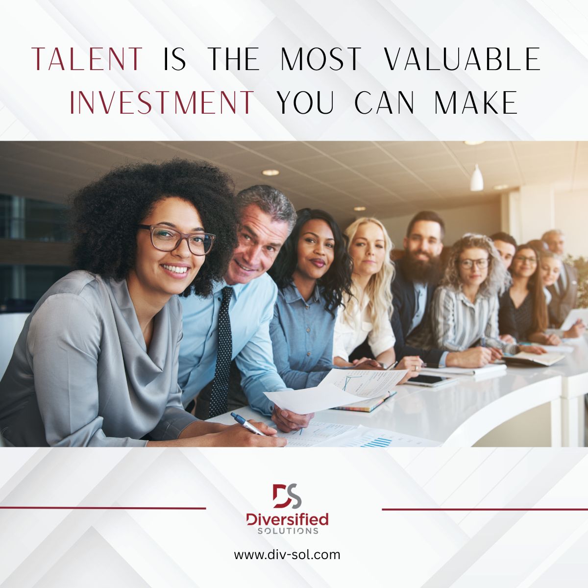 div_sol's tweet image. Great companies don’t just hire—they invest in people.
Partner with a recruiting firm that brings you candidates who align, perform, and grow with your business.

#InvestInYourFuture #TalentPartner #QualityCandidates