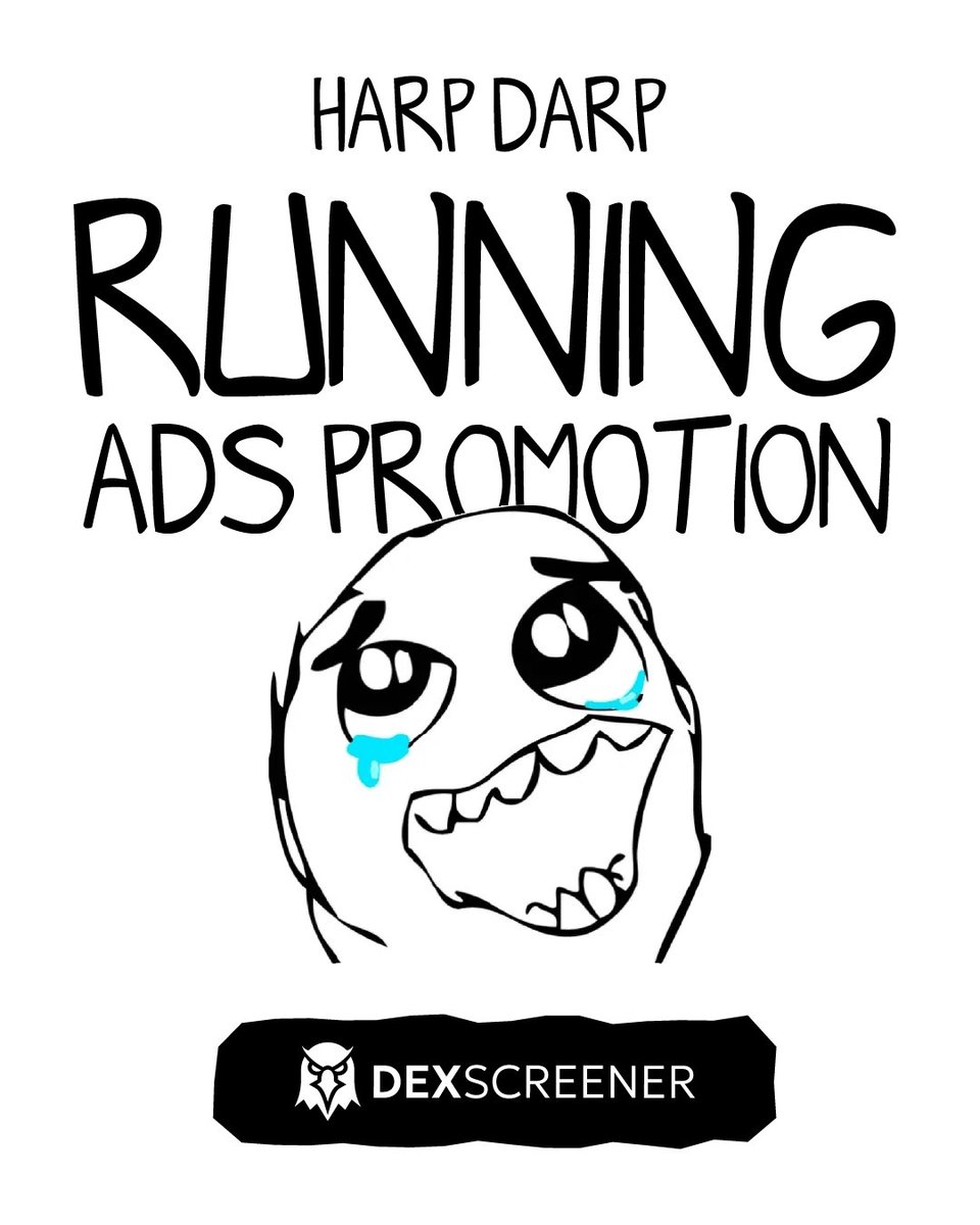 harpdarp_sol's tweet photo. $HERP Paid Dex Token Advertising😎

I just made a purchase from @dexscreener using @helio_pay 🔥 
https://t.co/LOF7CRx1b7 

https://t.co/Mlo8kKpR3y

https://t.co/eORaTYws4Z
https://t.co/S0CjYZPXa4 https://t.co/bsTC5ji4qR