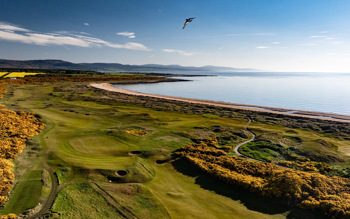 When we recently asked for your favourite hole at Royal Dornoch, the 17th came in near the top, just behind the 14th, 5th, and 2nd. Framed by gorse, 'Valley' offers a thrilling tee shot and a demanding approach into the green. A hole that tests nerve, precision, and imagination.