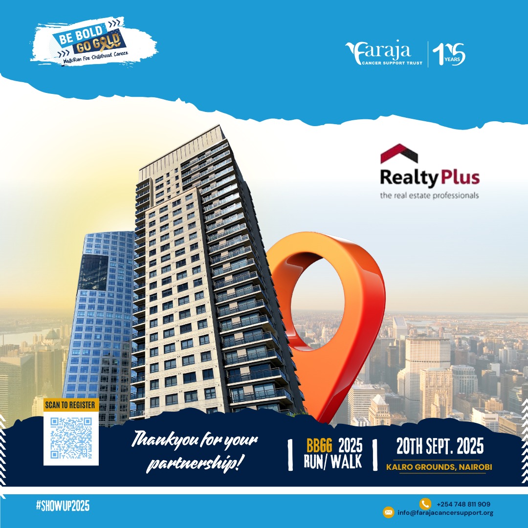Thank You, <a href="/RealtyPlusltd/">Realty Plus</a> 

We’re proud to have Realty Plus back on board for BBGG 2025! Your partnership fuels our mission to support children and families affected by cancer — one step, one run, one smile at a time.

See you at the start line on 20th September. 

#bbgg2025