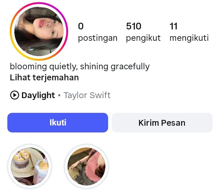𓇼 Meya, jual akun ig tweet media