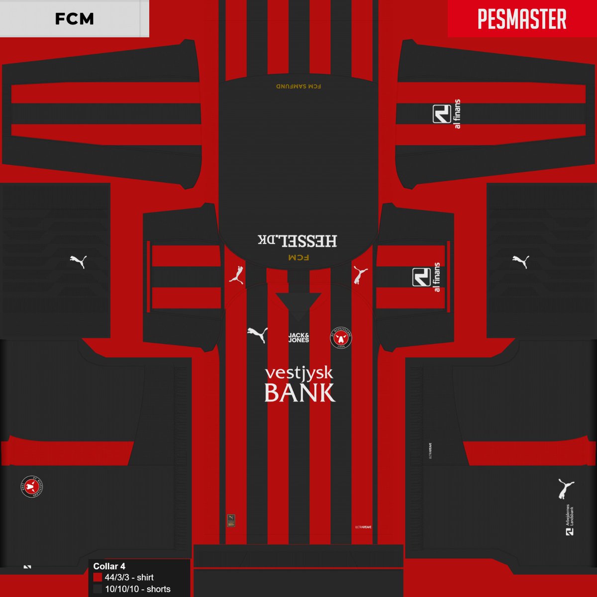 VictorM14377650's tweet image. FC MIDTJYLLAND KIT 25-26
#pes #pesmaster #eFootball2026 #eFootball2025 #eFootball