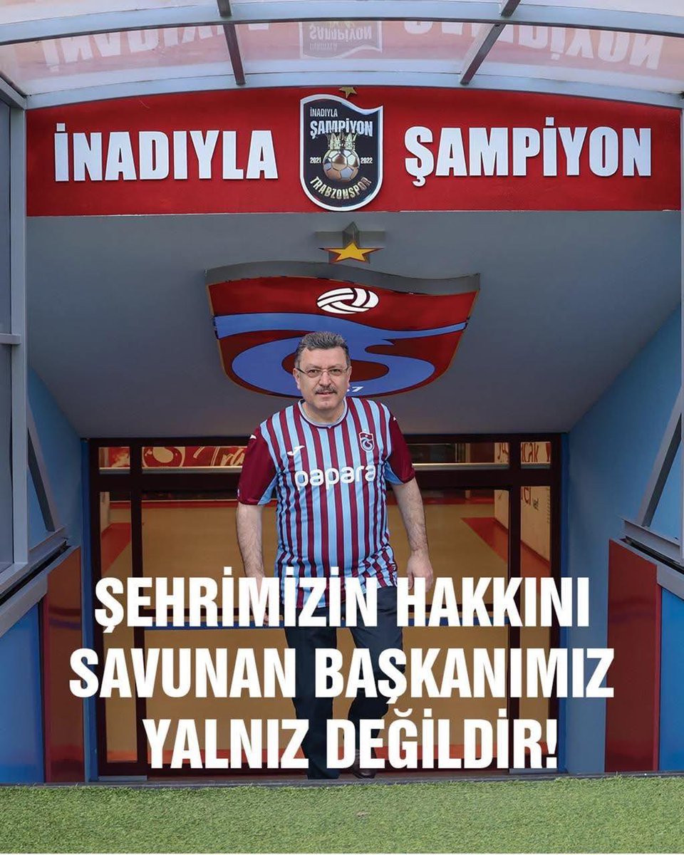 Eyüp Çolak (@bakkaleyup) on Twitter photo Trabzonspor’umuzun hakkını her platformda cesurca savunan Büyük Şehrimin Büyük başkanı Sayın <a href="/ahmetmgenc/">Ahmet Metin Genç</a> yalnız değildir!
Bu mücadelede onun yanındayız, sonuna kadar destekçisiyiz. Bordo-mavi sevdamız için omuz omuza!
#Trabzonspor #AhmetMetin #BordoMavi #YanındayızBaşkan Trabzonspor’umuzun hakkını her platformda cesurca savunan Büyük Şehrimin Büyük başkanı Sayın <a href="/ahmetmgenc/">Ahmet Metin Genç</a> yalnız değildir!
Bu mücadelede onun yanındayız, sonuna kadar destekçisiyiz. Bordo-mavi sevdamız için omuz omuza!
#Trabzonspor #AhmetMetin #BordoMavi #YanındayızBaşkan