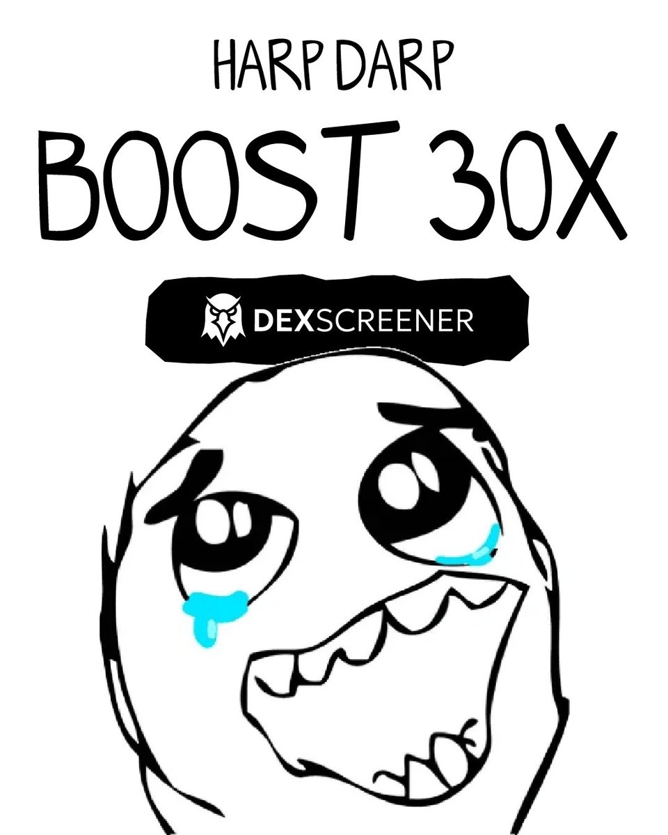 harpdarp_sol's tweet photo. ⚡ Boosted 30x HERP on DEX Screener!
https://t.co/Mlo8kKpR3y

https://t.co/eORaTYws4Z
https://t.co/S0CjYZPXa4 https://t.co/UqYELJDTNw