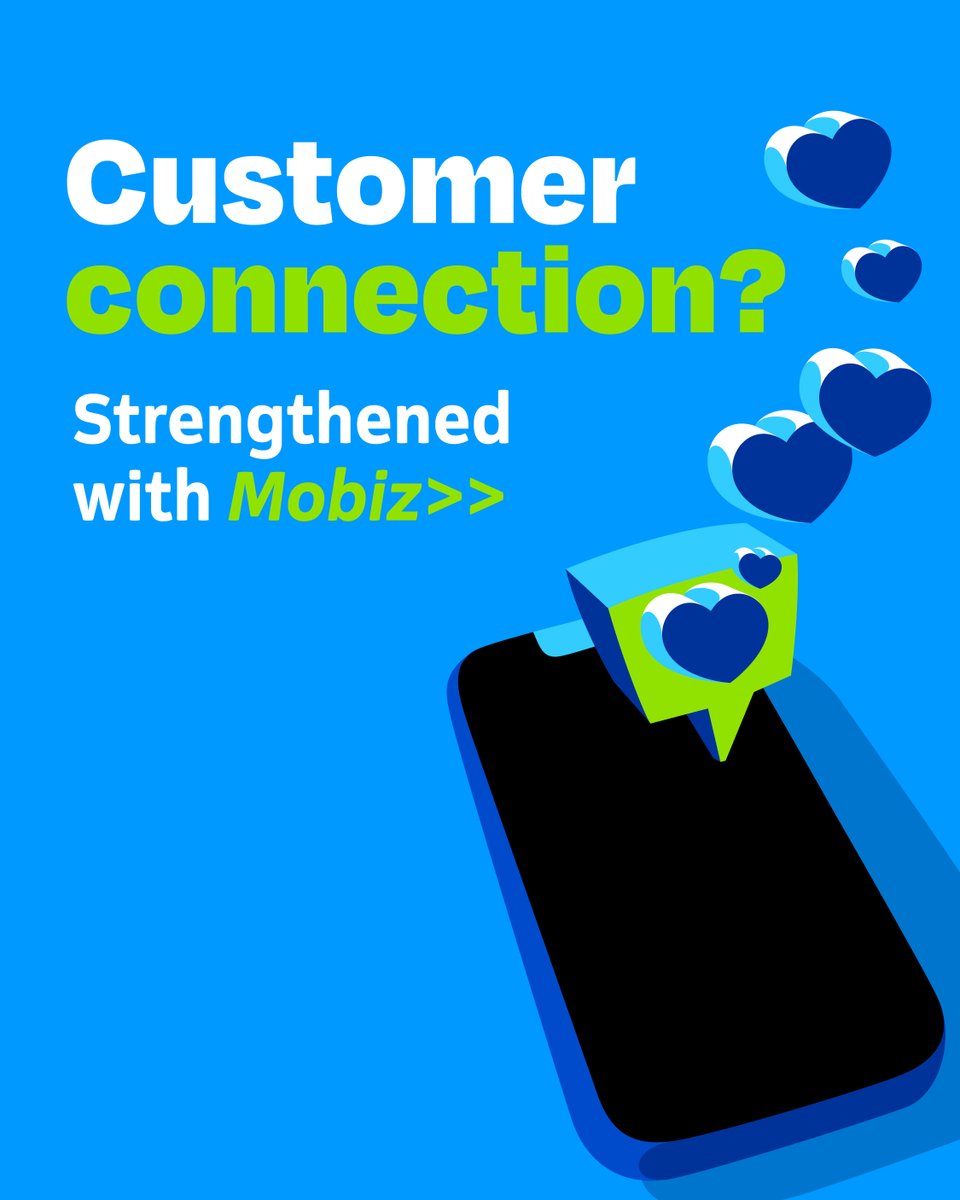 Strong connections don’t need to be complicated. Mobiz helps you create personalised SMS campaigns that hit the spot - a.k.a wallets.
#PossibleBeginsHere
