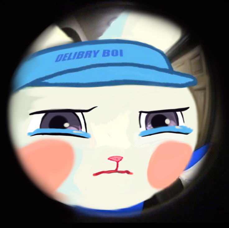 day 20

delibry boi at ur peephole rn 😭
he delivers only 1 thing…
smol iq cult membership card 🐰

u still opening the door?