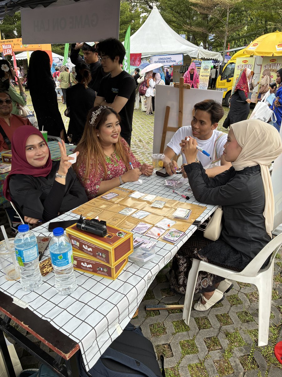 We had a great time being a part of the Keretapi Sarong '25 event! Thank you for those who played and bought Duo Quest, we hope you had a blast!

Thank you Meja Belakang and Cili Padi Games!

Duo Quest board game is available on our website or TikTok shop! -link in bio