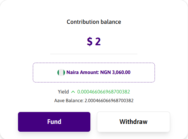 ChainCoop's tweet photo. GM! Want a first look at what we're building? 👀
Yield generation for USDC/USDT has passed its first major test on our staging environment! We've also added a new Naira deposit route.
Interested in being an early tester when it hits beta?
Drop a "🧪" below! https://t.co/vXWBSupiqm