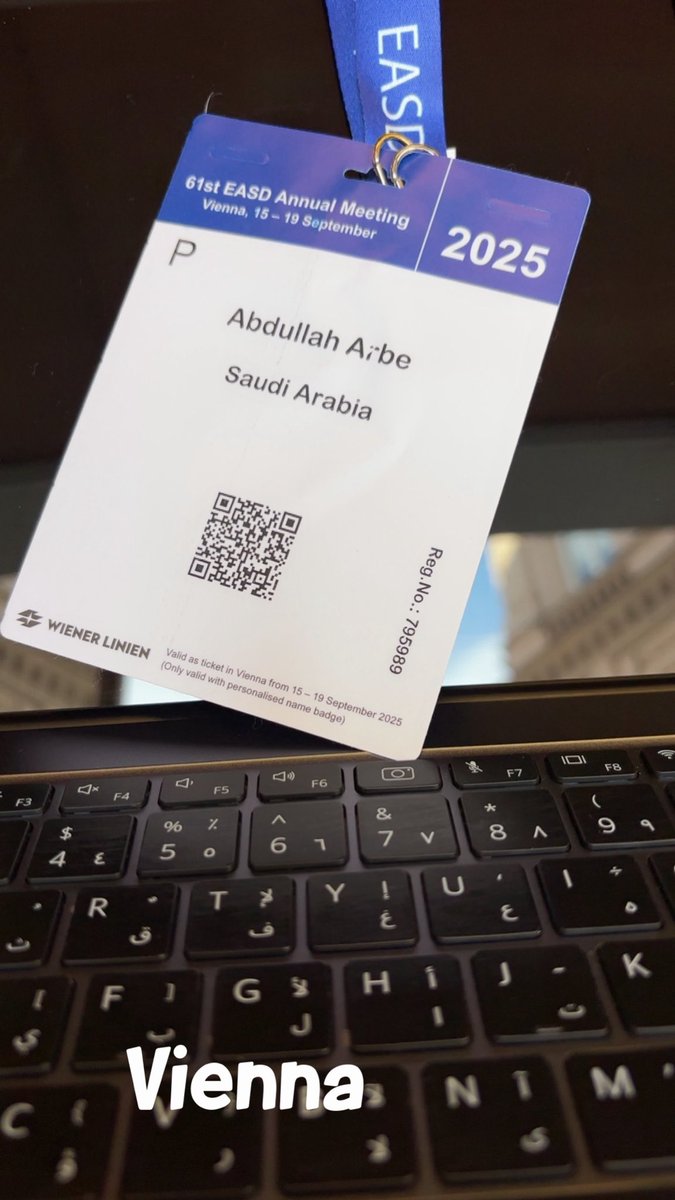 abdullah_arabe's tweet photo. من براغ حيث تعلمنا من خبرات #القدم_السكرية 🦶، إلى فيينا حيث نكسب المعرفة في مجال #السكري رحلة علم وخبرة هدفها واحد خدمة المصابين بداء السكري سأعمل من أجلها، لننقل ما نتعلم إلى وطننا الغالي 🇸🇦
#Diabetes #DFSG #EASD #SaudiArabia https://t.co/ya8gTOShmx