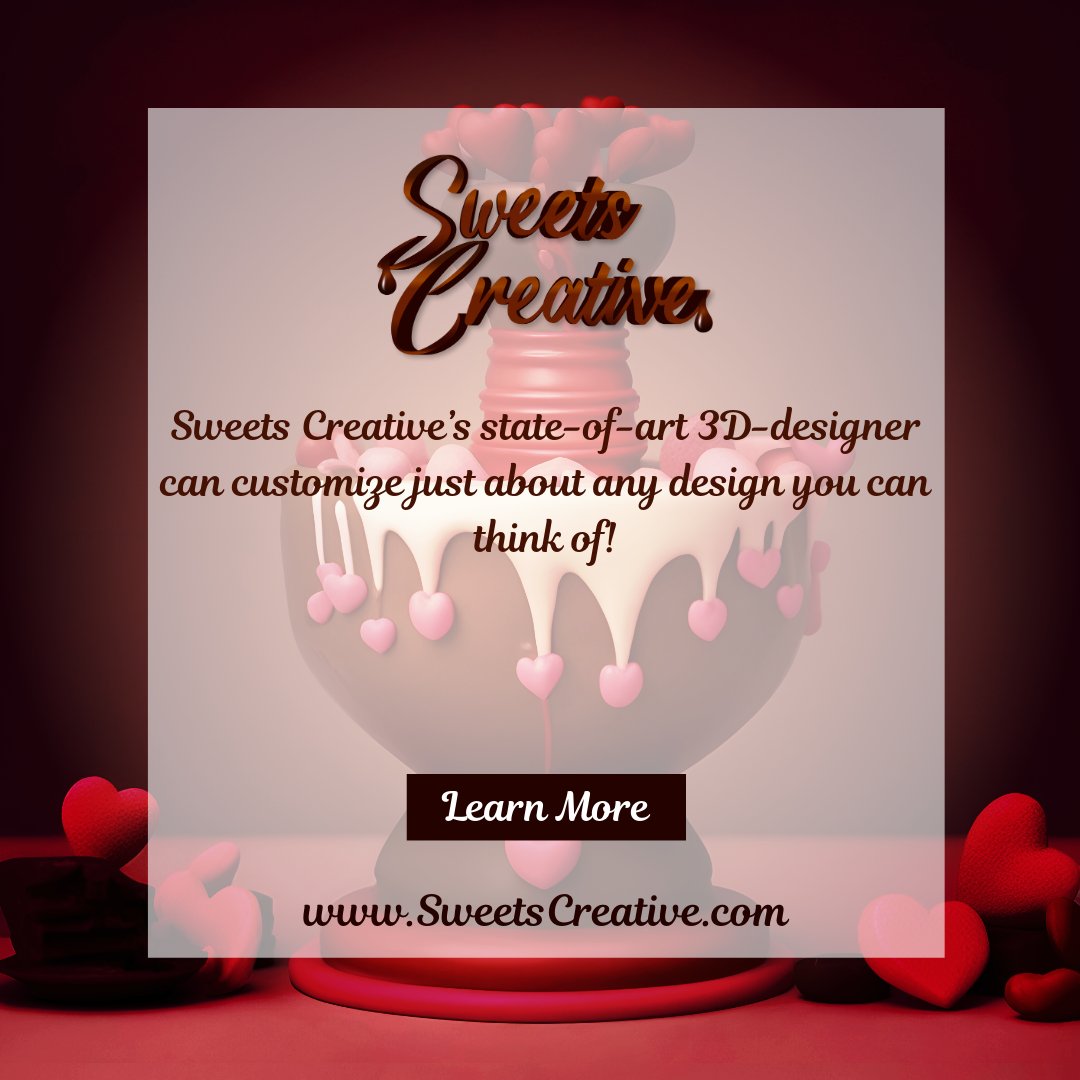 SweetsCreative's tweet image. Corporate gifts shouldn’t be cookie-cutter. 🍫

Sweets Creative reimagines edible branding with advanced design software + smart temperature control—bringing endless customization to chocolate business cards &amp;amp; giveaways.
sweetscreative.com
