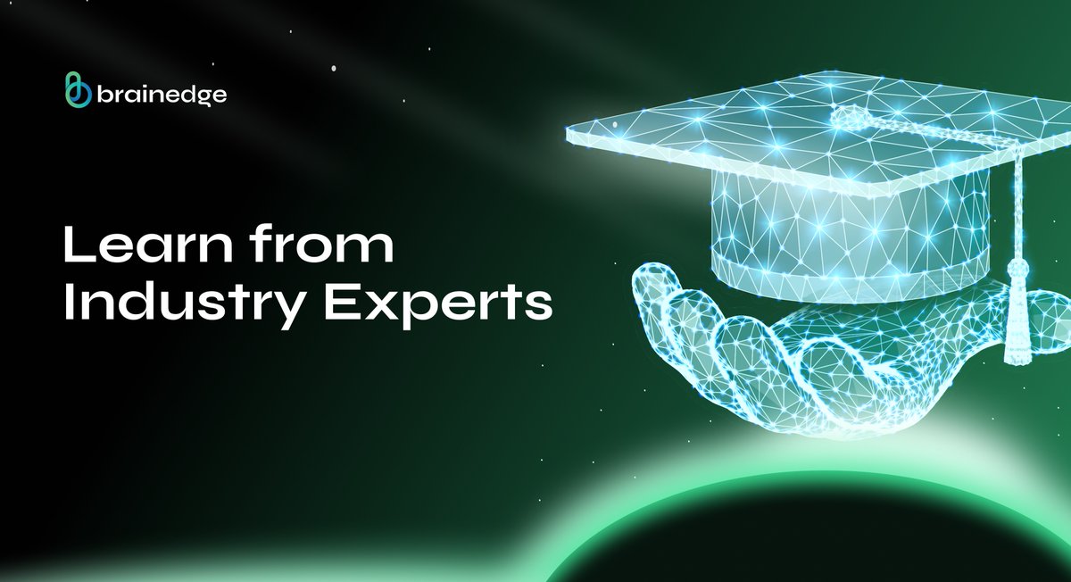 🎓 Learn from professors, founders &amp; Web3 leaders. 

Topics include AI, Blockchain, DeFi, NFTs, Security &amp; more. 

Brainedge = credible, actionable education powered by AI.

Quality Matters!

#Web3Education
