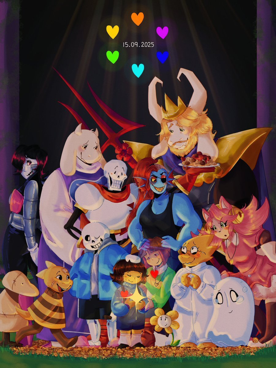 Minnie / Miles (@nellyartz) on Twitter photo Thank you.
For everything. ♡
                       15.09.2025
#UNDERTALE #UNDERTALE10周年コンサート #undertale10thanniversary Thank you.
For everything. ♡
                       15.09.2025
#UNDERTALE #UNDERTALE10周年コンサート #undertale10thanniversary