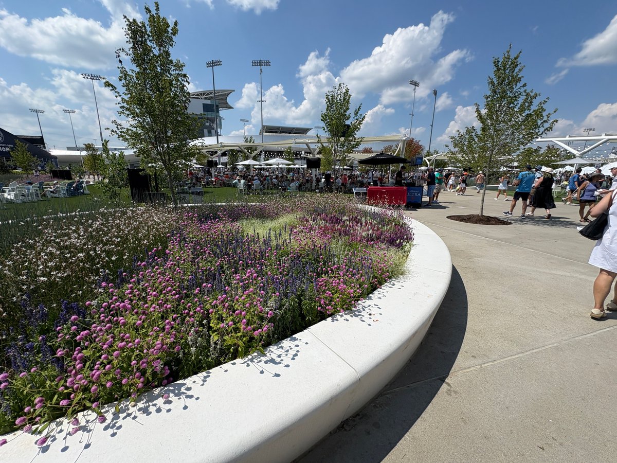 prusconstruct's tweet image. The Lindner Family Tennis Center shines thanks to the work of our incredible crews. We’re proud of what you’ve built.
#ThanksForBuilding #ConstructionAppreciationWeek #PrusProud