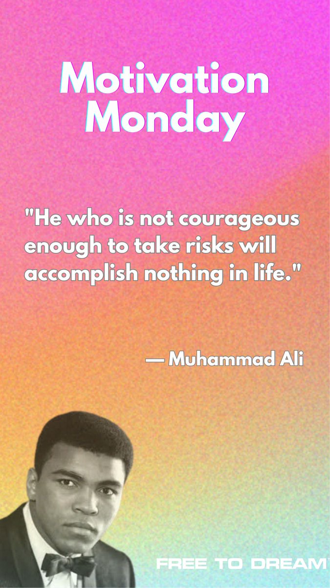 IamFreeToDream's tweet image. Real growth lives outside the comfort zone. What bold move are you making this week?

#MondayMotivation #FREETODREAM