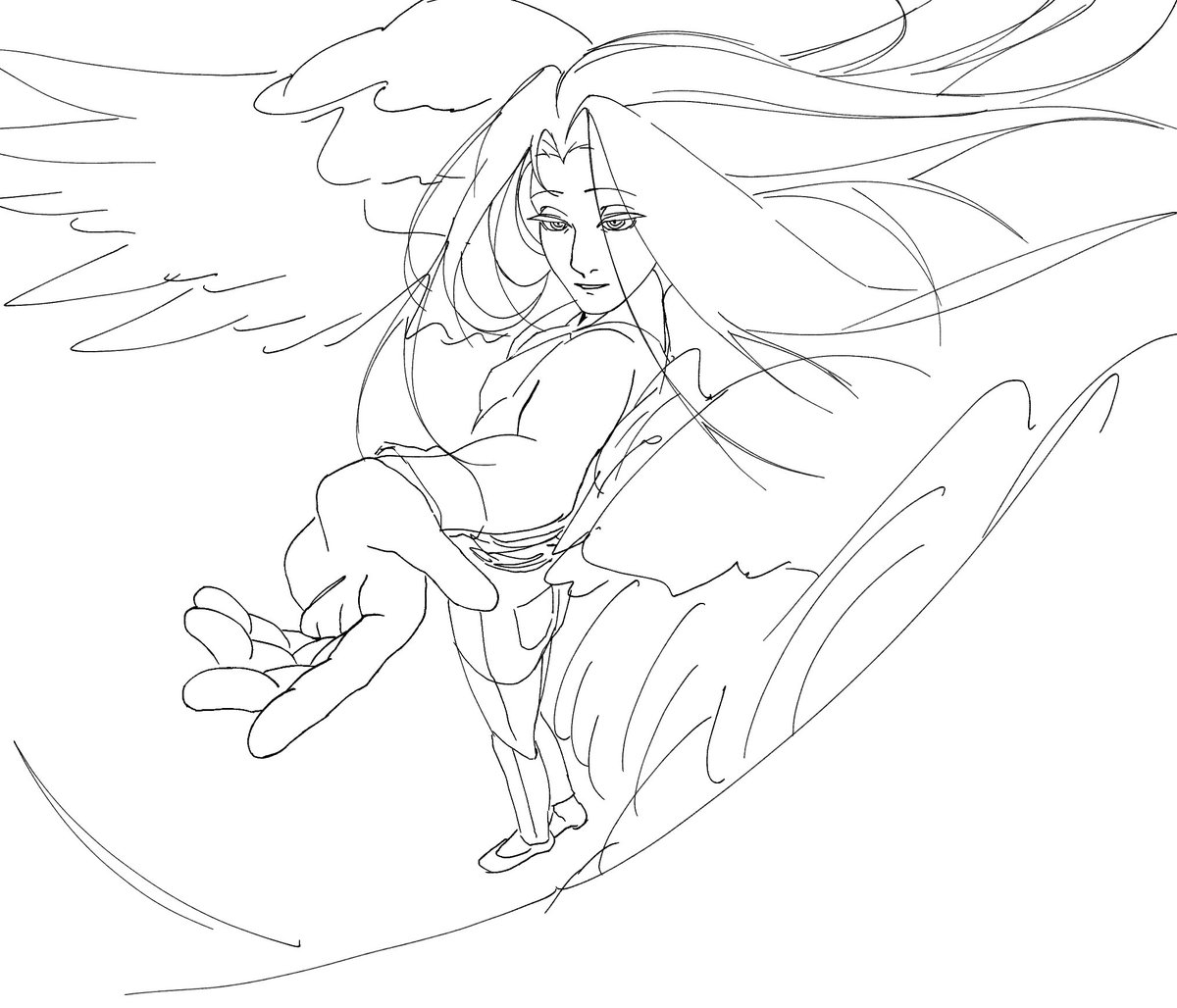 Archangel 🪽
Haniel and Yuukiel early concepts sketchs