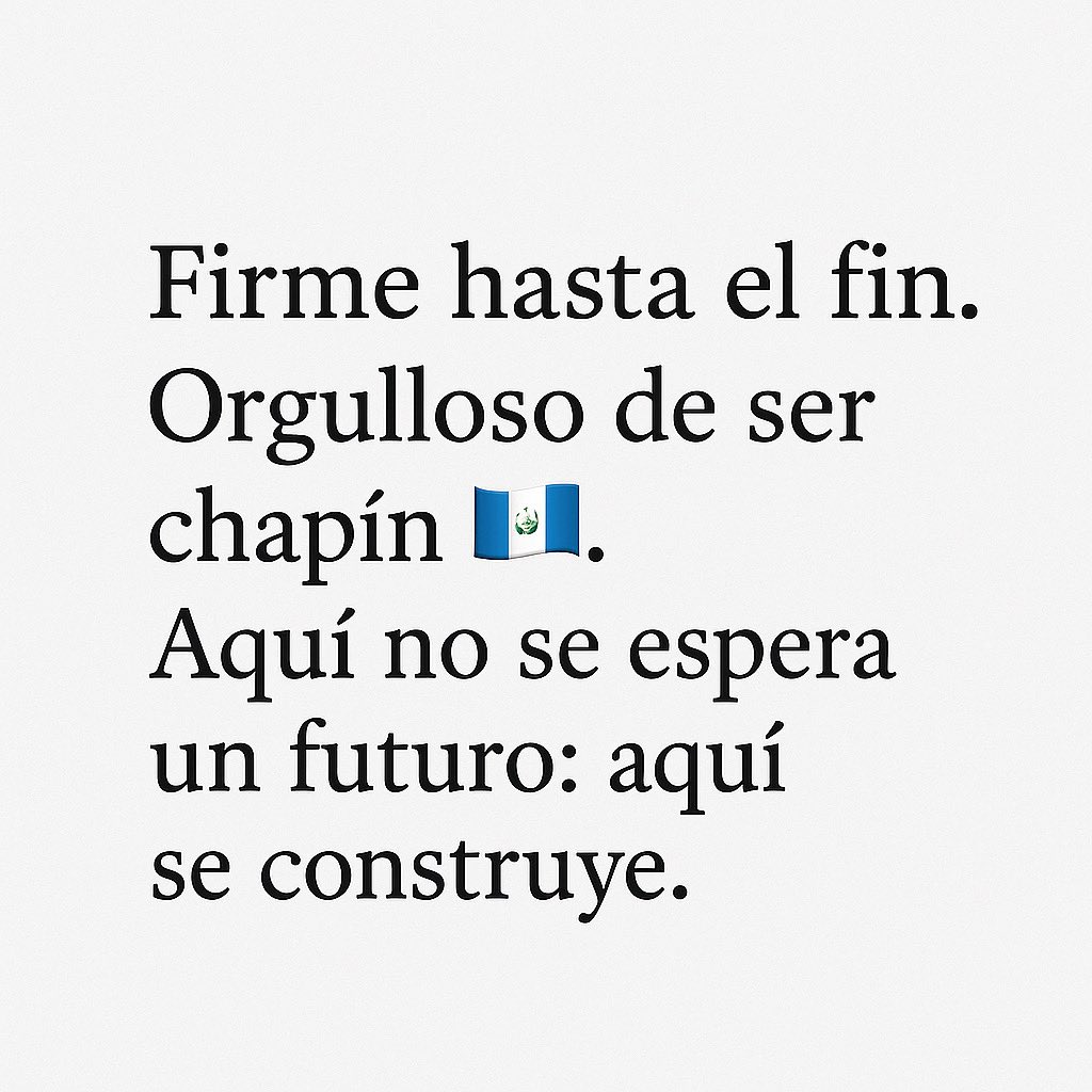 Feliz cumpleaños 🇬🇹