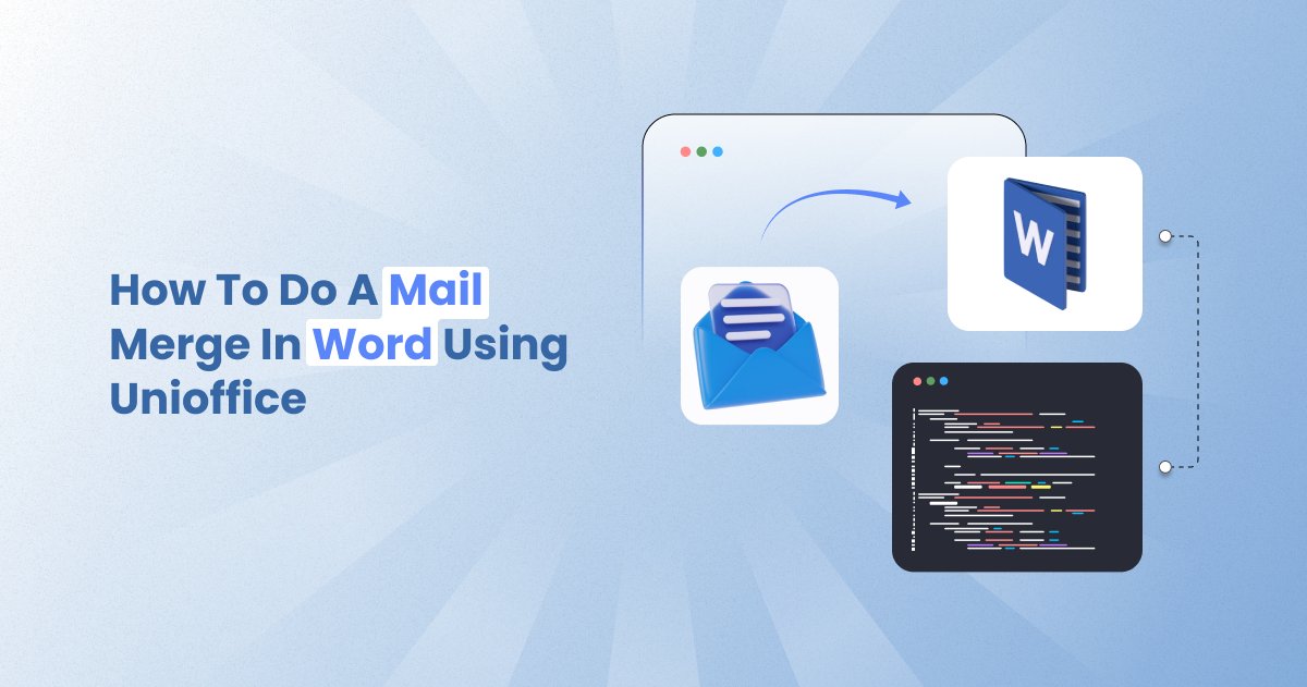 UniDocLib's tweet image. Struggling with mail merges?
📨 Say goodbye to tedious tasks! With UniOffice, you can create professional documents in minutes, saving you time and effort.
👉 Read more: eu1.hubs.ly/H0mFFmf0
👉 Free Trial: eu1.hubs.ly/H0mFCF50
#unidoc #Golang #mailmerge