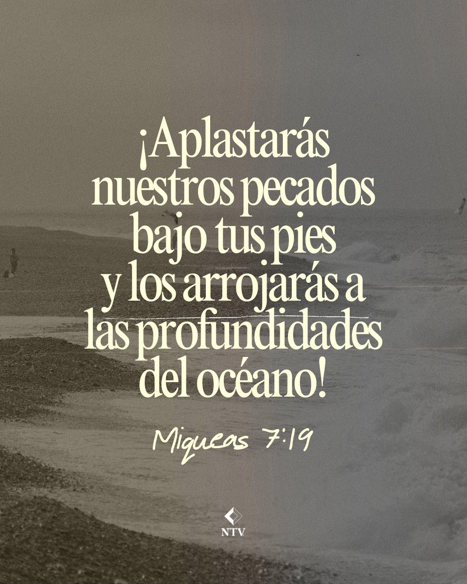 BibliaNTV's tweet image. Tu pasado no define tu futuro; en Cristo eres verdaderamente libre.

Comparte este versículo con alguien que necesite recordar el perdón de Dios.

#Miqueas7 #Perdon #Gracia #VidaCristiana #Esperanza #Cristianos #VersiculoDelDia #PalabraDeDios