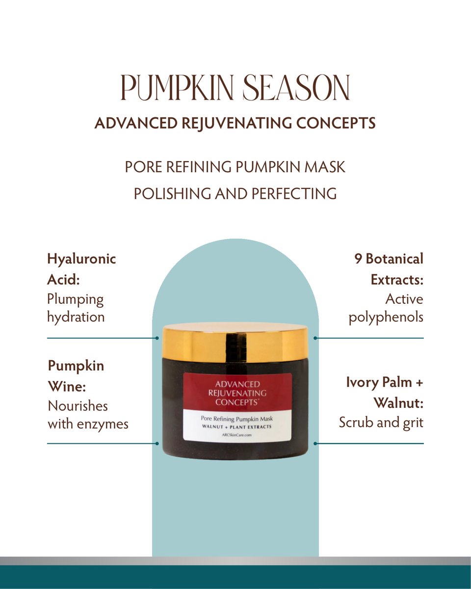 SolerenitySpa's tweet image. Refine, nourish, and hydrate with this seasonal favorite, a mask packed with pumpkin enzymes, botanicals, and skin-loving hydration. 🧡 #spaproducts