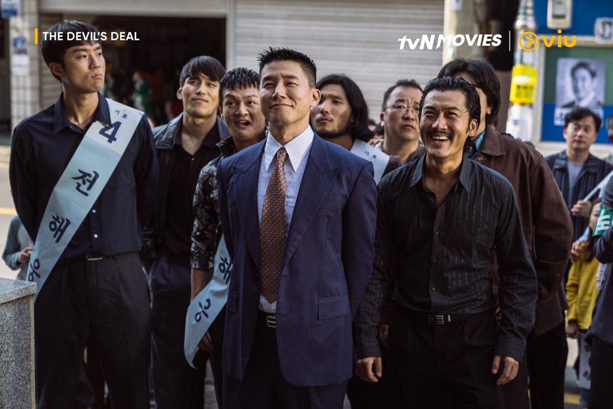 Viu_PH's tweet photo. Power plays, dark deeds, and dirty deals. Are you ready to dive in? #TheDevilsDeal #JoJinWoong #LeeSungMin #KimMuYeol https://t.co/e6Aw0L1gVG