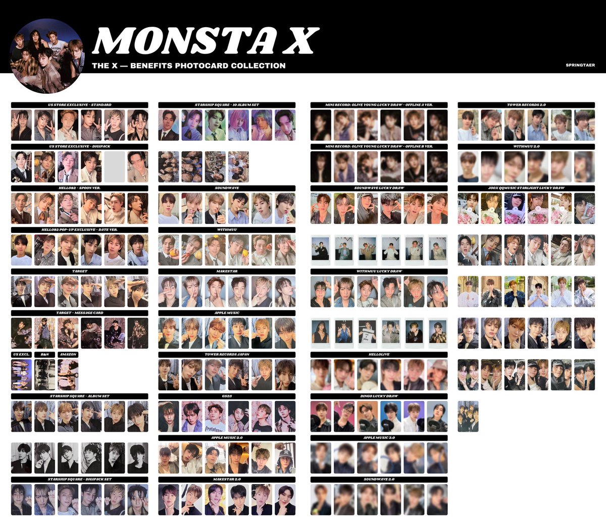 MONSTA X 人気歌謡 MC サノク ポストカード MONSTA X 人気歌謡 MC サノク ポストカード MONSTA X サノク