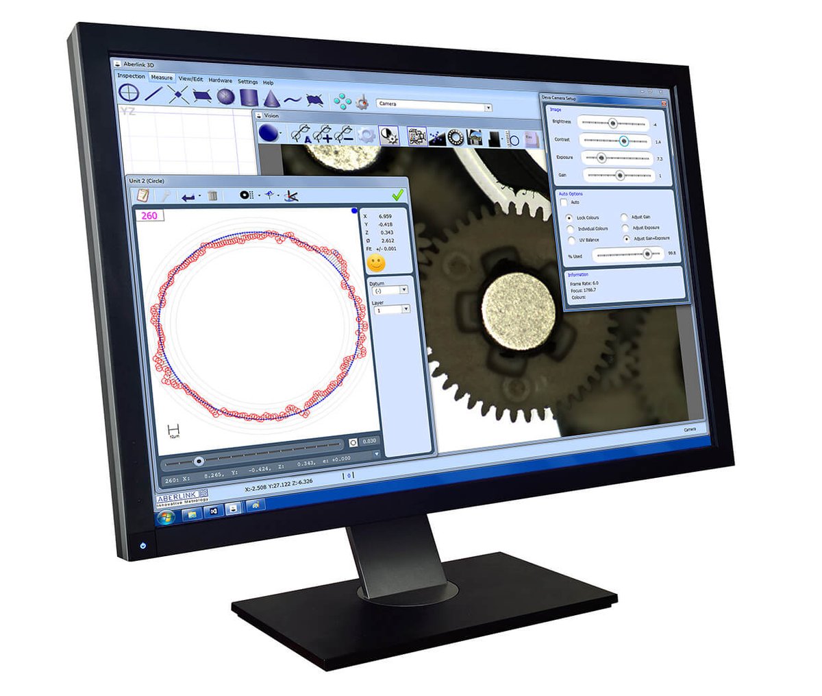 Suralpadi_group's tweet image. #Vision_Software_module enhances the functionality of Aberlink 3D by integrating a wide range of advanced vision measurement tools.  #CMM #CMMSoftware #SuralpadiGroup visit-suralpadigroup.com