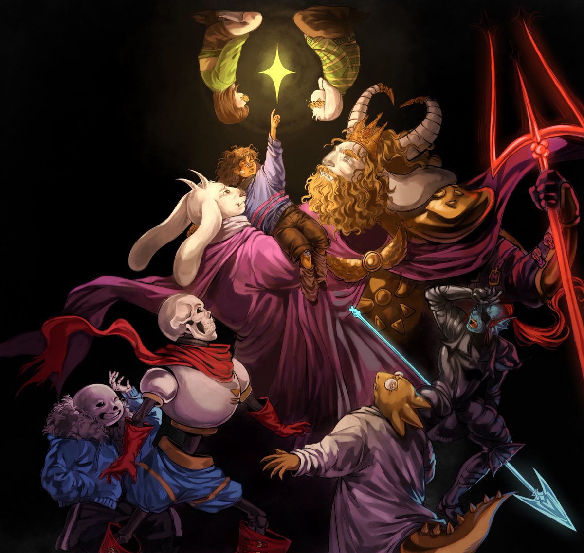 elesketchii's tweet image. #undertale10thanniversary