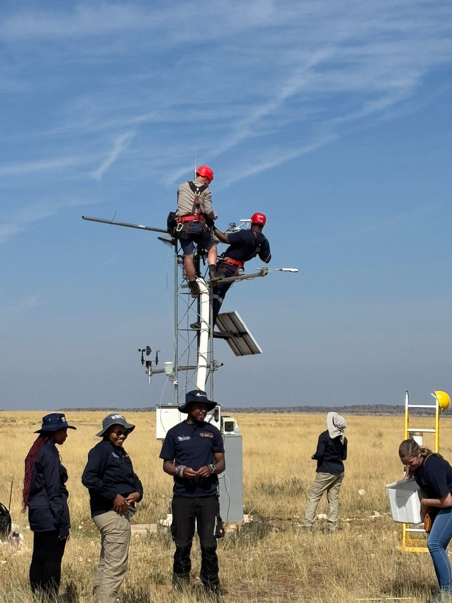 EFTEON routine fieldwork at Benfontein Nature Reserve with activities for the <a href="/dstigovza/">DEPARTMENT OF SCIENCE,TECHNOLOGY & INNOVATION</a>  ESSRP Weathering Change project, including researchers from <a href="/UFSweb/">UFS</a>  &amp; Sol Plaatje University <a href="/MySPU/">Sol Plaatje Univ.</a> <a href="/NRF_News/">National Research Foundation of South Africa</a>