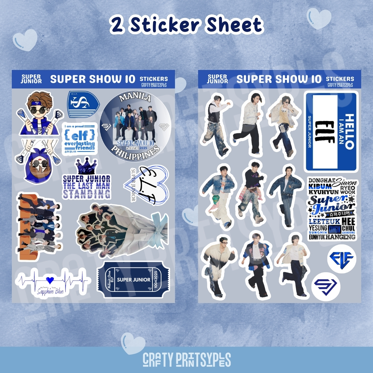 CPrintsyples's tweet photo. Inclusions:
🧚‍♀️‍ (2) Sticker Sheet
🧚‍♀️‍ (1) Keychain
🧚‍♀️ (2) 32mm Button Pin

Shopee: https://t.co/MQJH5dFdsr
Tiktok: https://t.co/hQh1J4kH3V

🛒 Check Out now!!

Message us for more details 💌
#SUPERJUNIOR #슈퍼주니어 #SS10Manila #SS10inManila #SUPERSHOW10 https://t.co/A5CC9ZnEDI