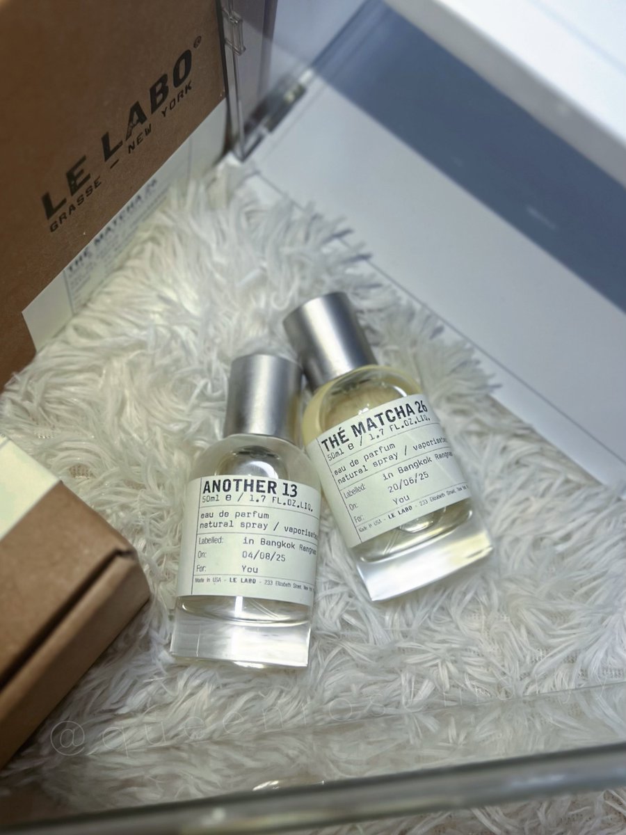 queenrosemaryyy's tweet photo. 13+26 #LeLabo คือ Combo ที่ตะโกนสุดๆ 

ตัว #Thematcha26 กลิ่นจะฟุ้งกระจายเหมือนมีเฮ้ากวงรอบตัว 
ส่วน #Another13 เป็นโคตร Skinsense ที่ทนแบบอาบน้ำแล้วก็ยังอยู่ ฉีดผสมกัน กลิ่นติดในลิฟต์มีอยู่จริง!! https://t.co/FVEijEXU0c