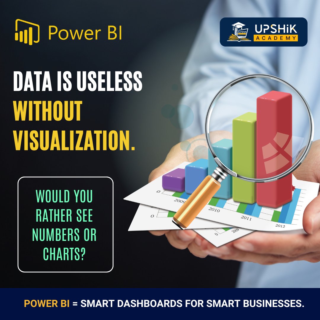upshikacademy's tweet image. 📢 Degrees alone don’t guarantee jobs anymore.
What matters? Skills + Practical Training.
@upshikacademy bridges the gap between learning & hiring.
👉 Start today: upshikacademy.com
#SkillBasedLearning #UpshikAcademy #JobReady #CareerSuccess #powerbi