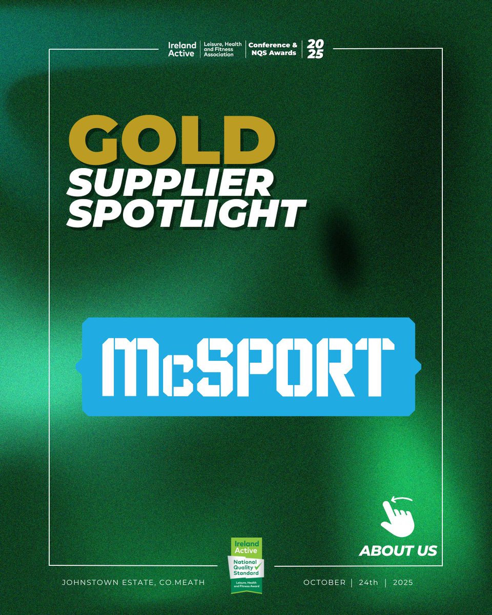 irelandactive's tweet image. 𝙂𝙤𝙡𝙙 𝙎𝙪𝙥𝙥𝙡𝙞𝙚𝙧 𝙎𝙥𝙤𝙩𝙡𝙞𝙜𝙝𝙩: 𝙈𝙘𝙎𝙥𝙤𝙧𝙩

@McSportIreland – Ireland’s leading supplier of sports &amp;amp; fitness equipment since 1980. Trusted by gyms, schools, clubs &amp;amp; corporates nationwide.

🔗 mcsport.ie

#IrelandActive #McSport