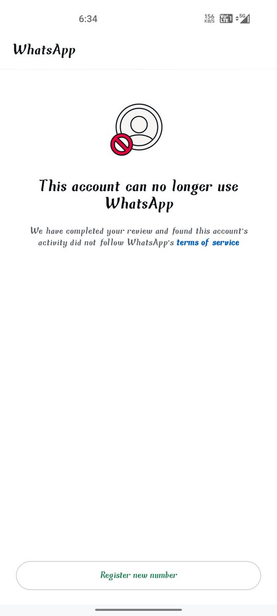 Chig97's tweet photo. How to unblock my personal account 

I didn't send bulk massage 
I didn't break any policy 

@WhatsApp Can please help me https://t.co/ydxSS79AOq