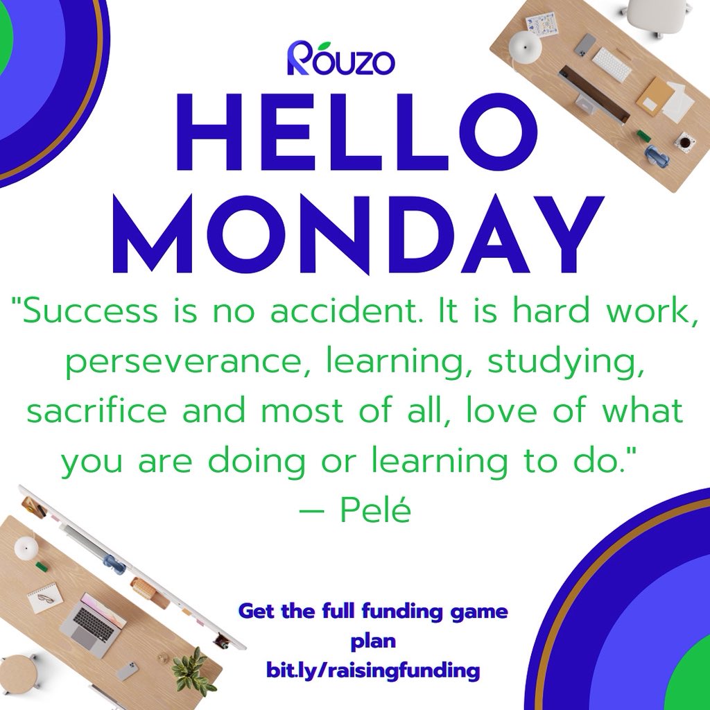 Success is no accident. It's the culmination of hard work, perseverance, learning, and sacrifice. The love you have for your work is what drives this effort, turning a great idea into a funded reality.

#FounderLife #StartupFunding #FundraisingTips #HardWorkPaysOff #Venture
