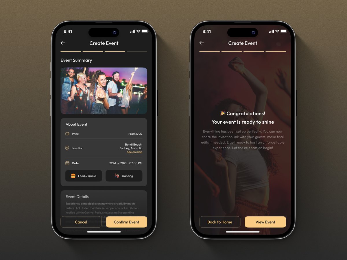 PeppyOcean's tweet photo. Make every event seamless. ๐Our #EventManagementApp brings schedules, tickets & guest insights togetherโso organizers can focus on creating experiences that wow, not paperwork that slows them down.
Check it outโก๏ธhttps://t.co/cOWmZC0Dxf
.
.
#EventApp #AppDesign #UIDesign #UIUX https://t.co/pgga1iOYci