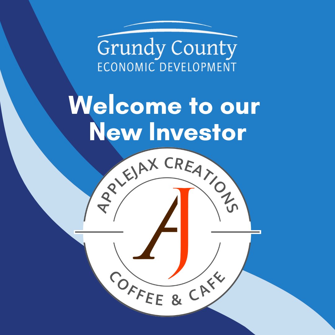 GrundyEDC's tweet image. Welcome to GEDC&apos;s new investor! AppleJax Creations  is a family owned coffee shop/cafe that serves locally roasted coffee, breakfast, and catering to families and businesses. To learn more about the GEDC, visit gedc.com.